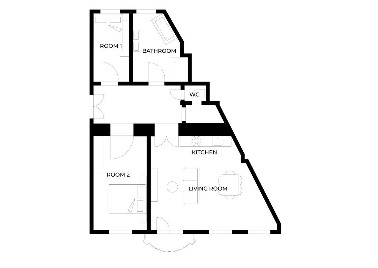 Luxurious, 2 Min To Casino And Roemertherme Apartment บาเดน ภายนอก รูปภาพ